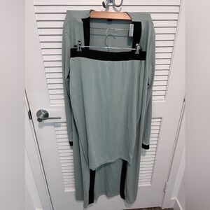 SHEIN SXY Black and Mint Top
